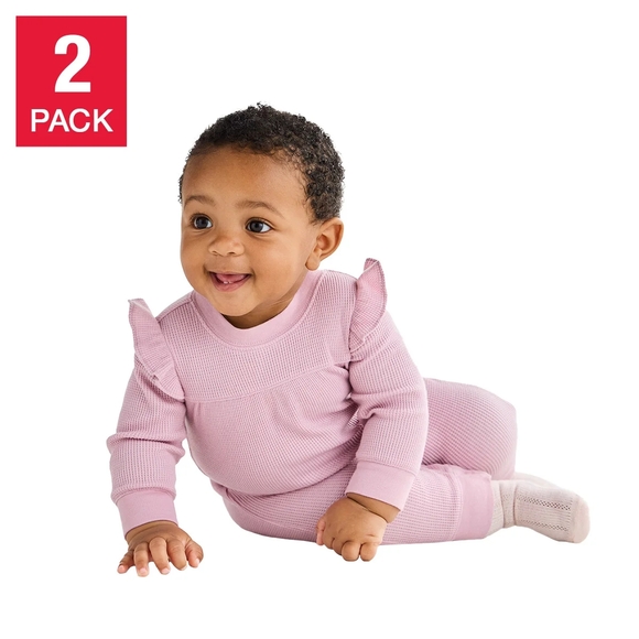 Carter's Pink Kids Pajama Set - 2 Pack - Picture 1 of 7